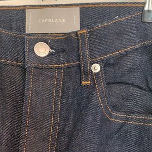 Ever lane dark wash ankle jeans